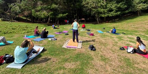 Si conclude il percorso di yoga sul Monte Camposauro: benessere, natura e condivisione
